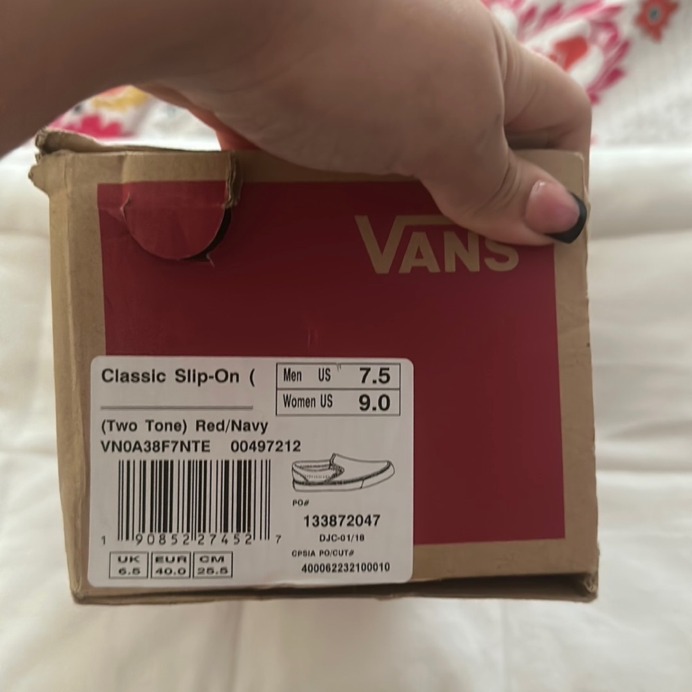 van slip on
